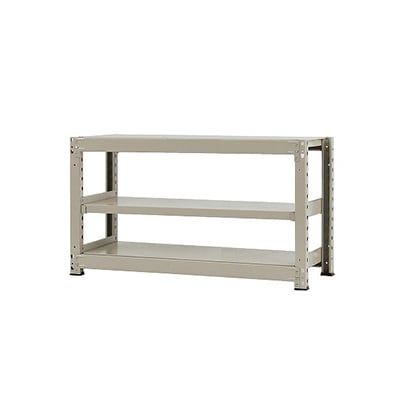 【本体】スチールラック 中量 300kg-単体 3段/幅1200×奥行600×高さ700mm/KT-KRM-126007-S3 [3]