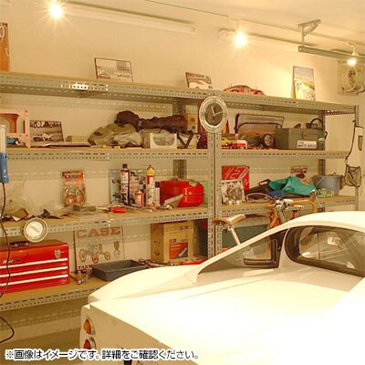 【本体】スチールボード棚 収納棚 4段 幅1800×奥行750×高さ1200mm [3]