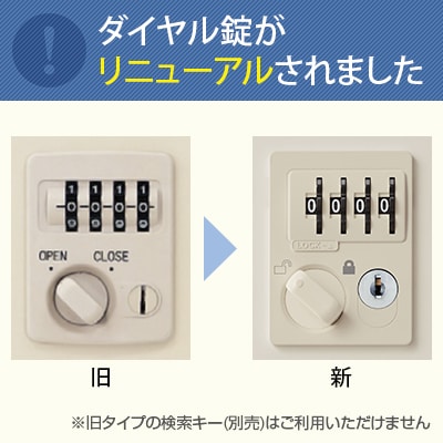 【国産】【完成品】スチール製 シューズボックス・靴箱・下駄箱 4列5段20人用 ダイヤル錠/SLB-M420-D2 [2]