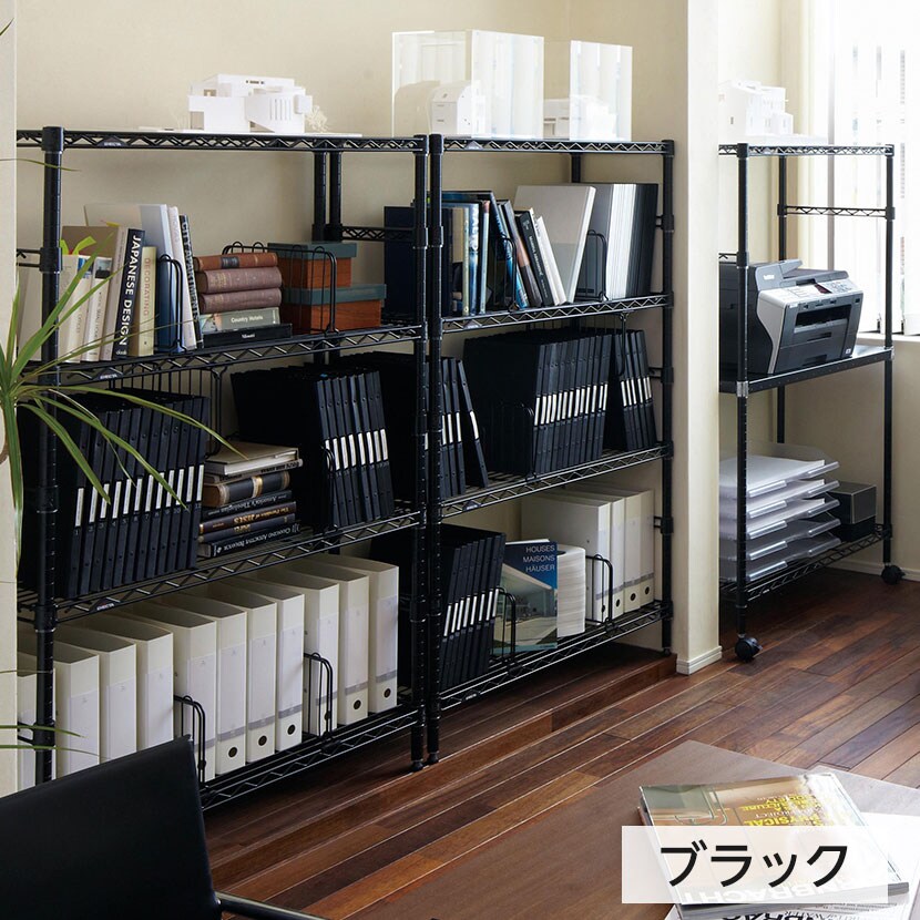 エレクター(ERECTA) ワイヤーシェルフ クローム 幅600×奥行450mm B1824C1 [5]
