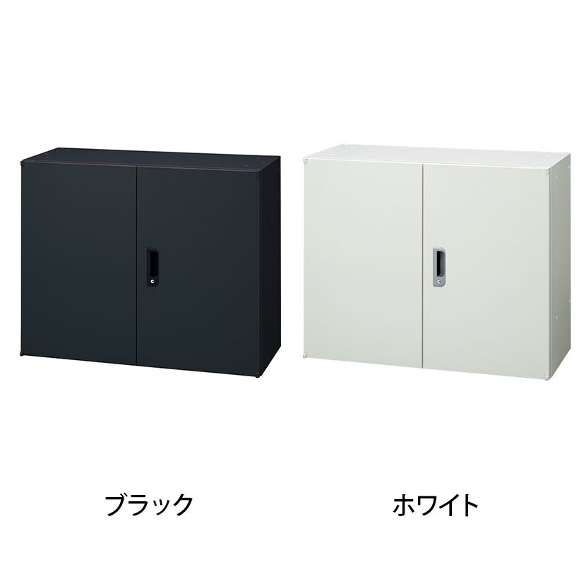 JE-70A | Je 両開き保管庫 中下置き用 収納 スチール書庫 キャビネット 鍵付き 幅900×奥行450×高さ720mm プラス(PLUS) [2]