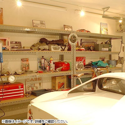 【本体】スチールボード棚 収納棚 2段 幅1200×奥行300×高さ450mm [3]