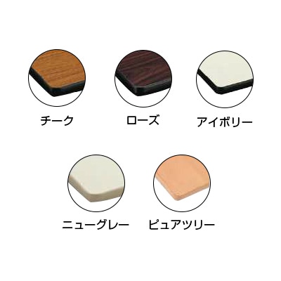 会議用 折りたたみテーブル ソフトエッジタイプ 棚なし パネルなし 幅1200×奥行600mm [2]