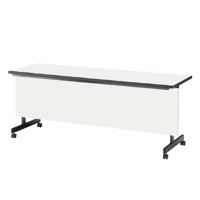 スタックテーブル LHB 会議テーブル キャスター付き 幕板付き シンプル 国産 幅1800×奥行600×高さ700mm LHB-1860P [3]