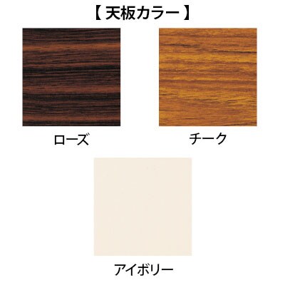 折りたたみテーブル KT 省スペース収納 共巻 棚無し スチールパイプ脚 国産 幅1800×奥行600×高さ700mm KT-1860TN [2]