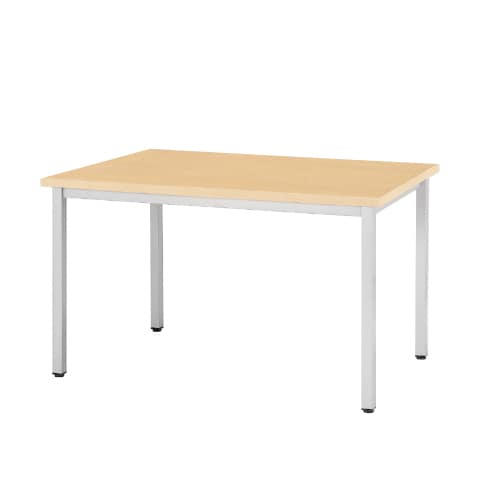 ミーティングテーブル EK 会議用テーブル 抗菌天板 4本脚タイプ シンプル 国産 幅900×奥行900×高さ720mm EK-0909 [5]