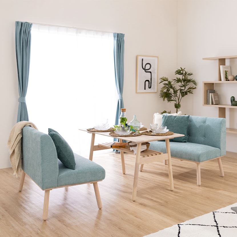 Natural Signature ヘームル ダイニングテーブル 天然木 [5]