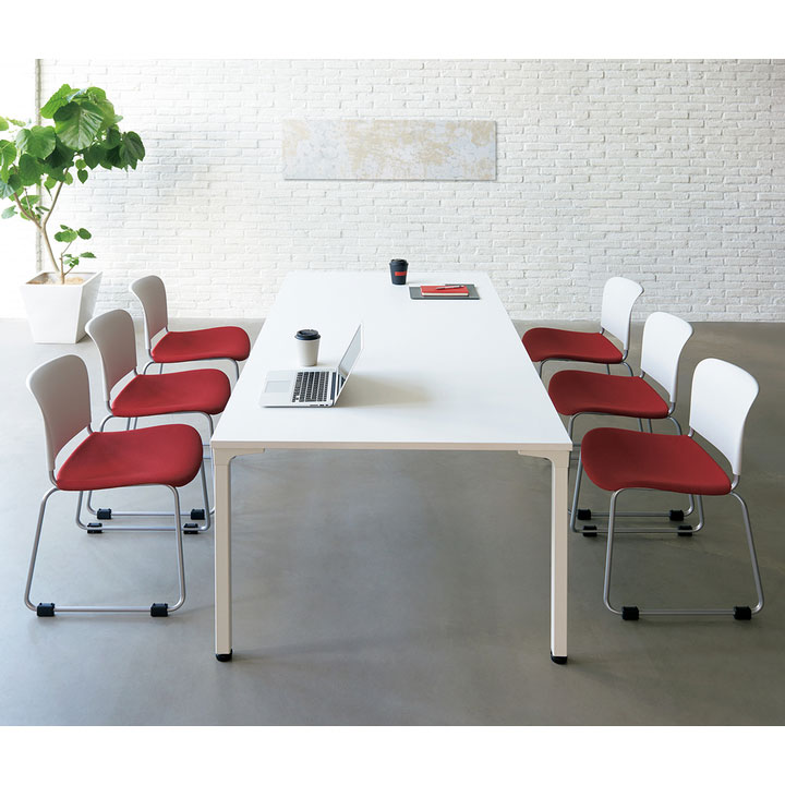 NN-1209PAR | ronna 会議テーブル 幅1200×奥行900×高さ720mm プラス(PLUS) [4]