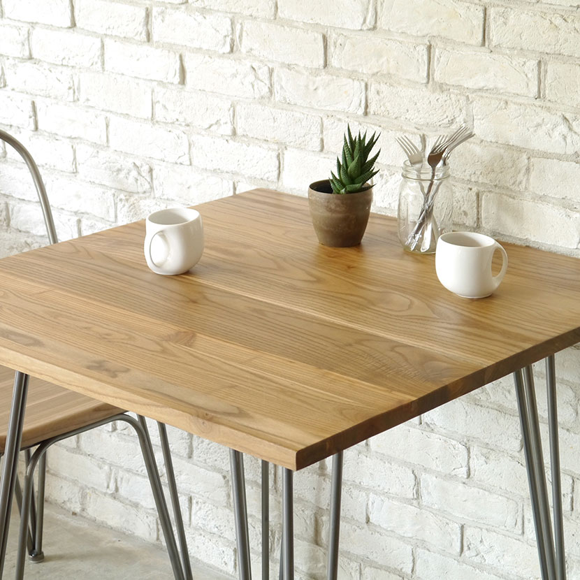 GART(ガルト) 1290 テーブル800 ダイニングテーブル カフェテーブル 幅800×奥行800×高さ730mm [4]