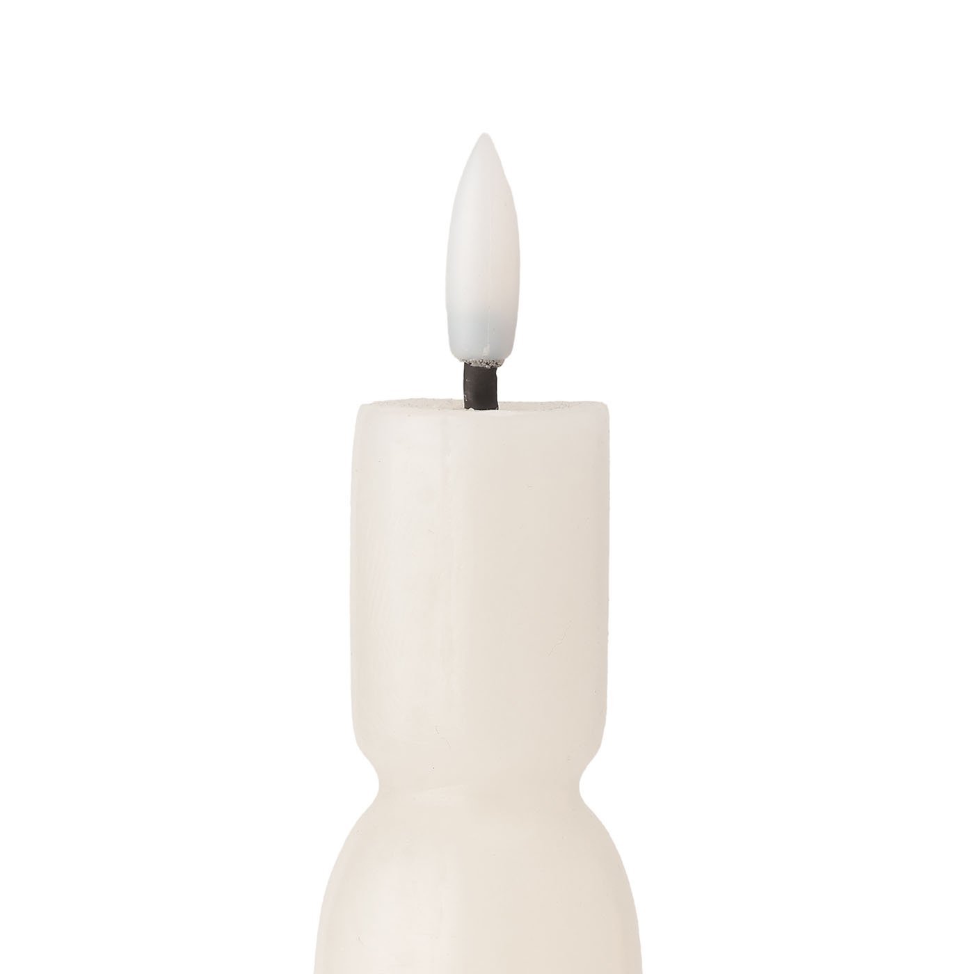 LEDキャンドル　M　ヘミング　WH [3]