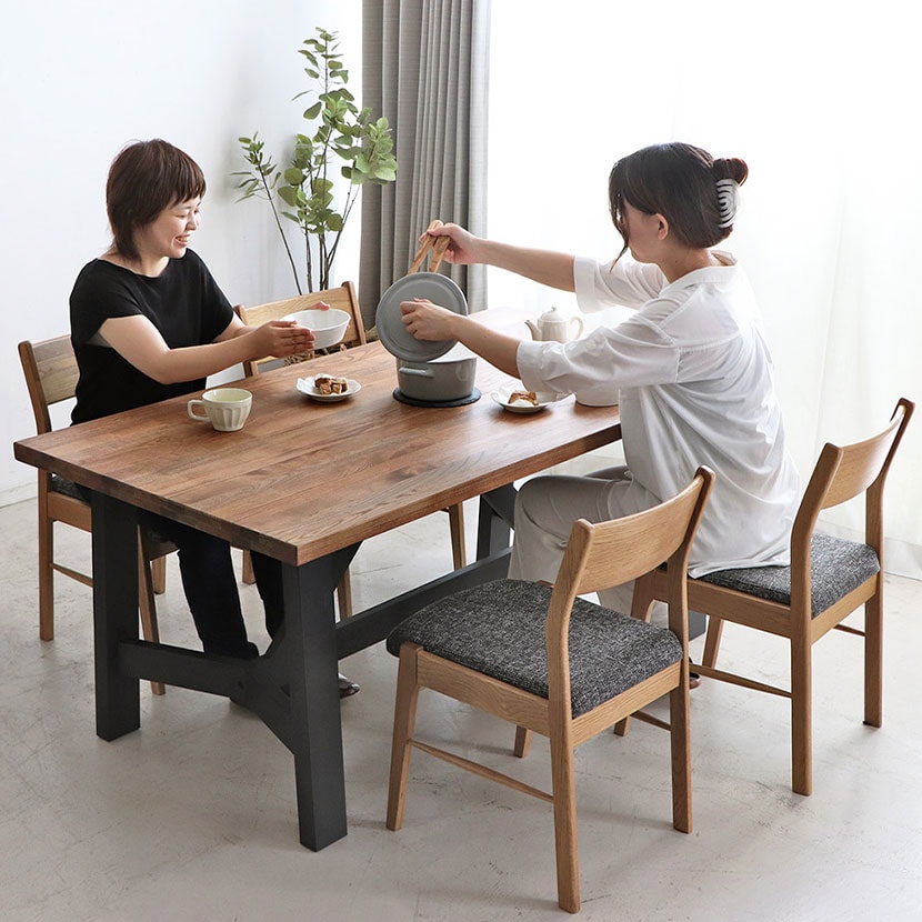 東馬 マベックス 160 ダイニングテーブル LBR 幅1600×奥行850×高さ700mm [2]