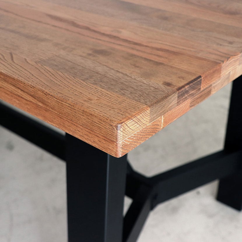 東馬 マベックス 160 ダイニングテーブル LBR 幅1600×奥行850×高さ700mm [4]