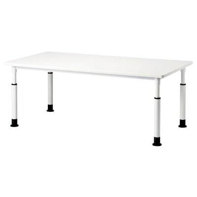 高さ調節テーブル EHL 児童・塾・学校向け  ラチェット式 角型 国産 幅1800×奥行900×高さ580・640・700mm [5]