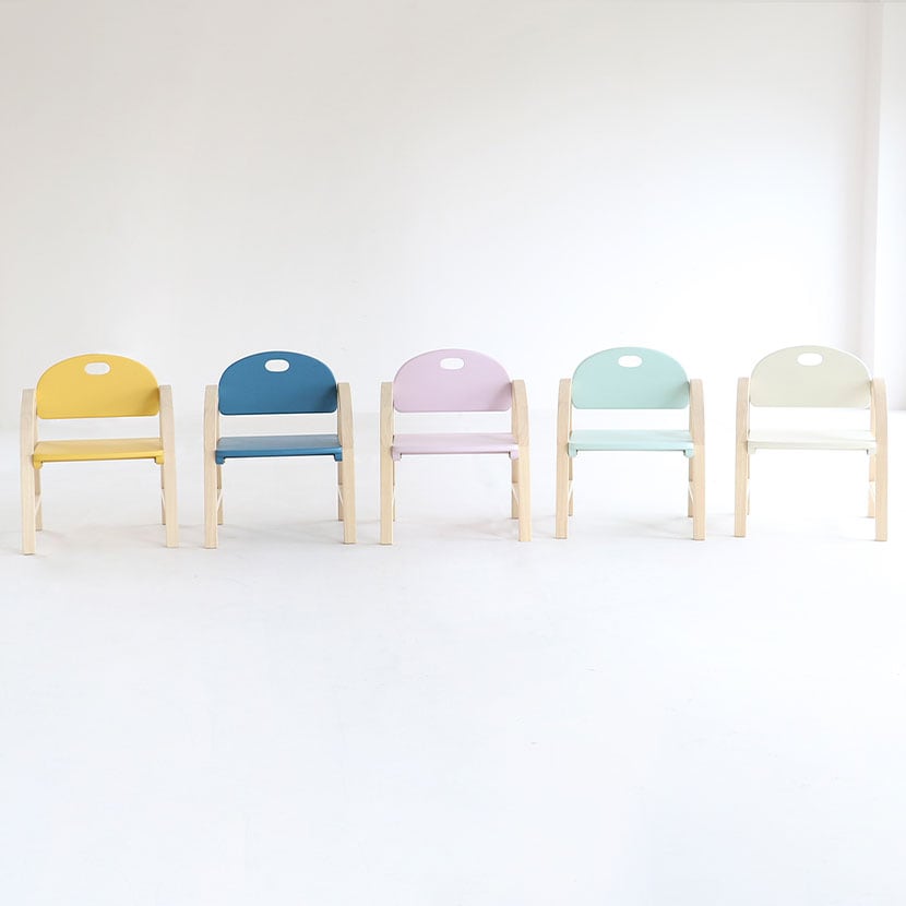 市場 Kids (キッズ) アームチェア ラバーウッド材 高さ調節 キッズチェア 幅310×奥行300×高さ390mm [3]