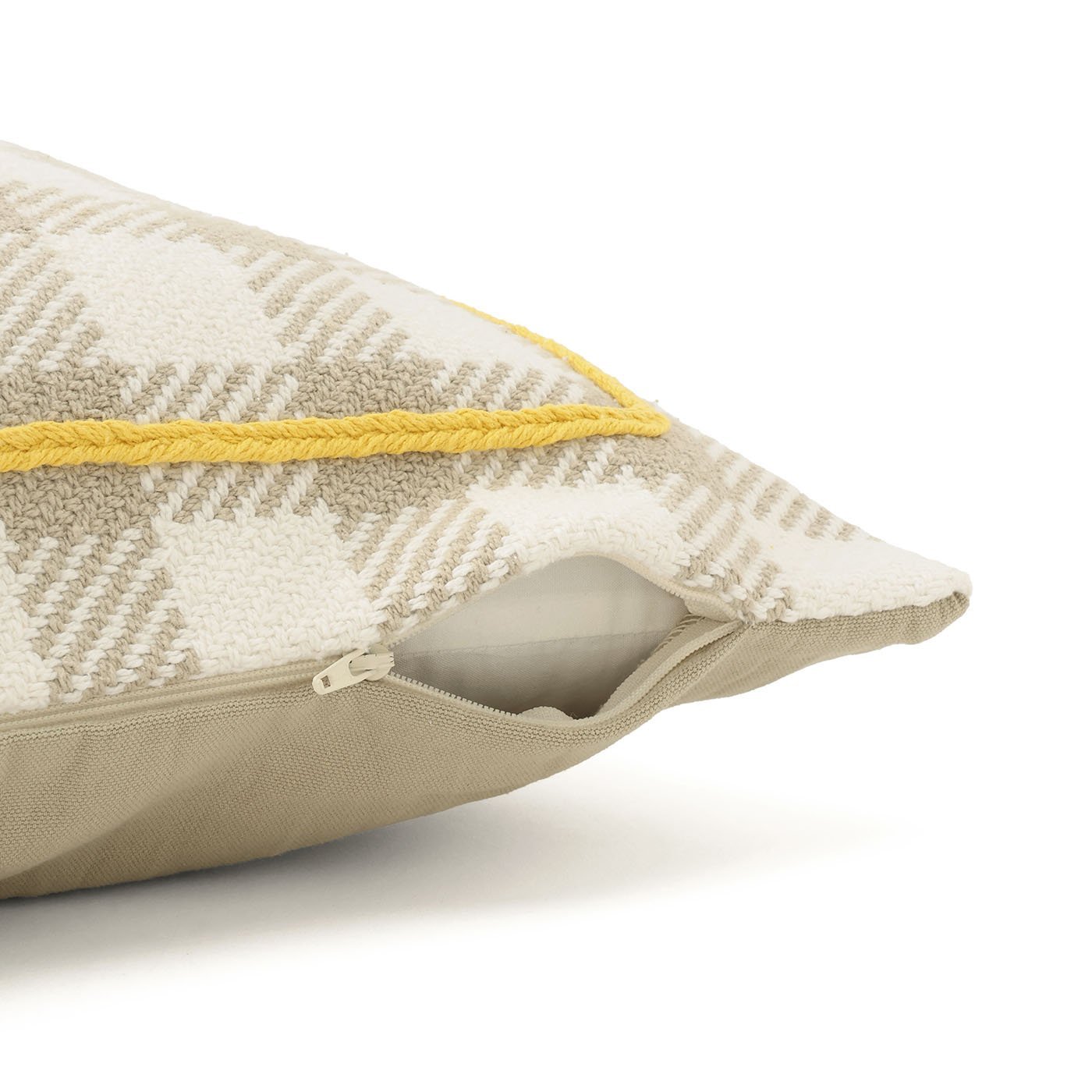 クッションカバー45　ダミエ#BE [5]