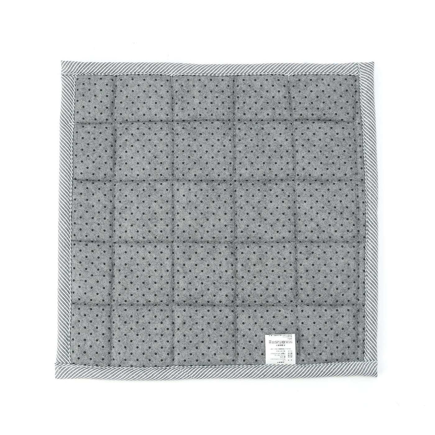 キルトシートクッション　レイ　NV(38×38) [2]