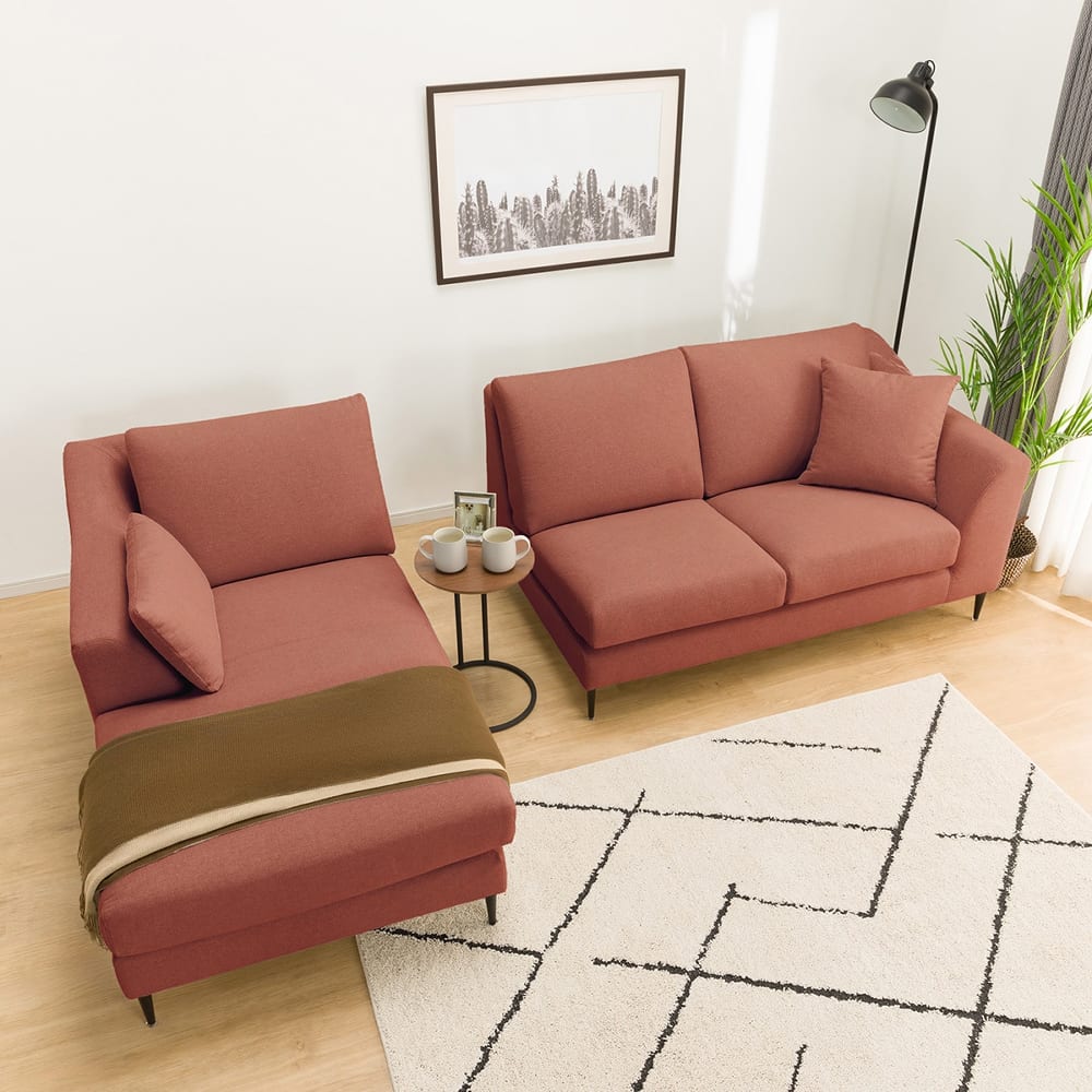 布張り 右カウチソファ(Nポケット BS15 RC Nシールド-RE) <N> [3]