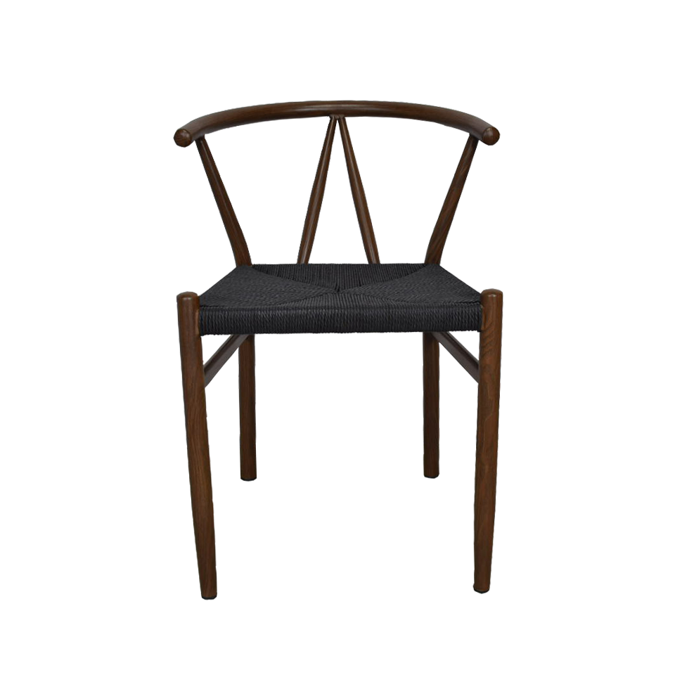 チェアBR2514【送料無料】ブラック／ウォールナット [2]