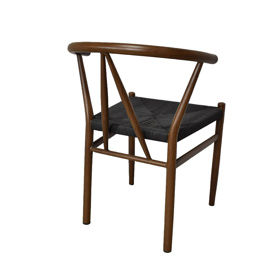 チェアBR2514【送料無料】ブラック／ウォールナット [5]