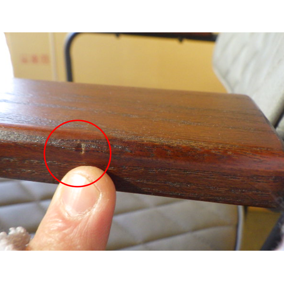 【アウトレット】チェア527F【送料無料】グレー [4]