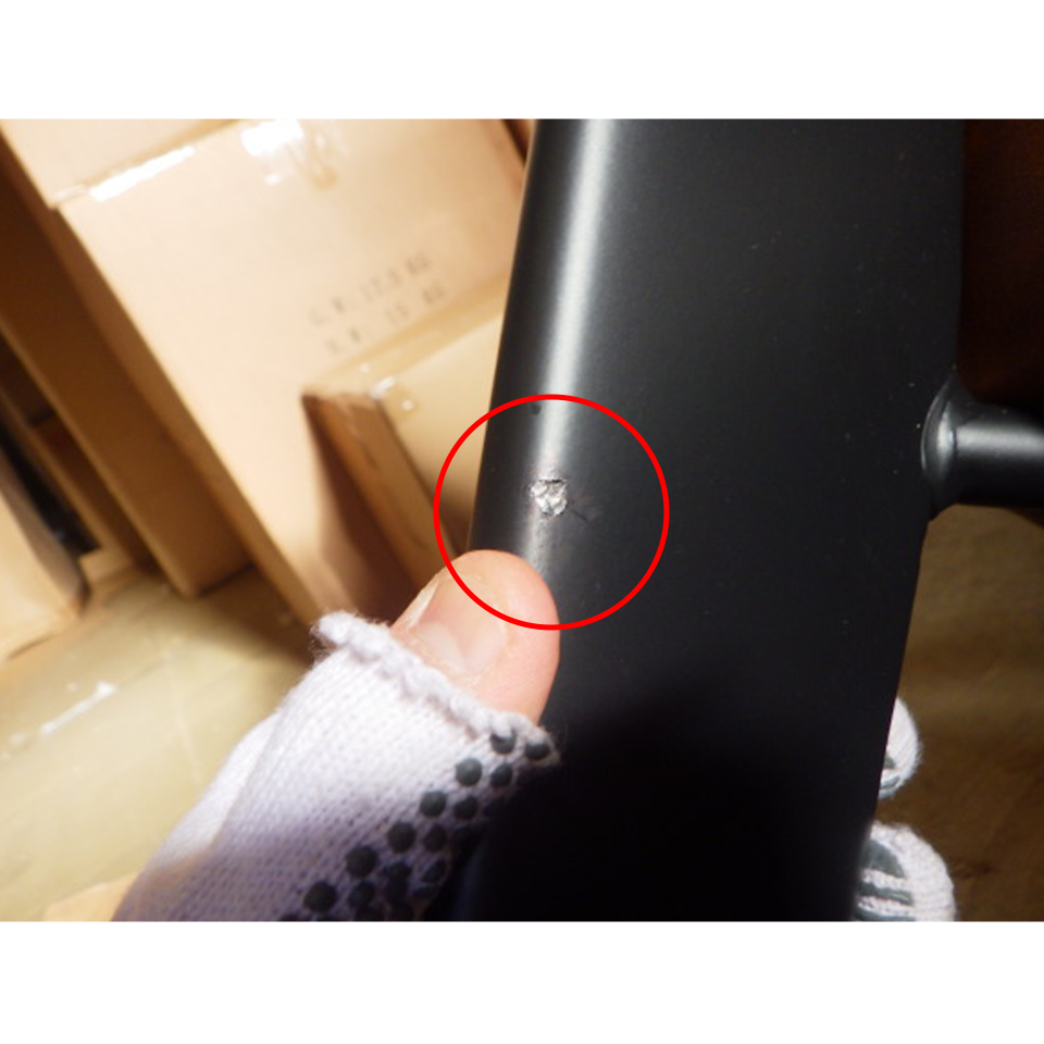 【アウトレット】チェア527F【送料無料】ブラウン [4]