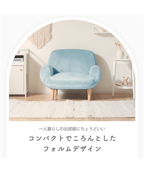 [1人掛け]ソファ｜14段階リクライニング コンパクト ポケットコイル 日本製 [4]