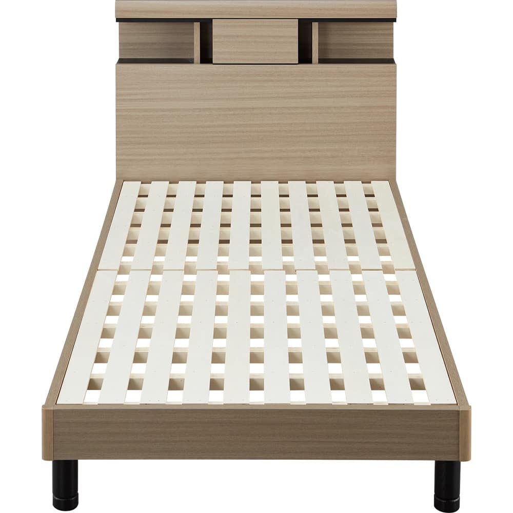 すのこシングルベッドフレーム(GW2 WP301) <N>※マットレス別売 [2]