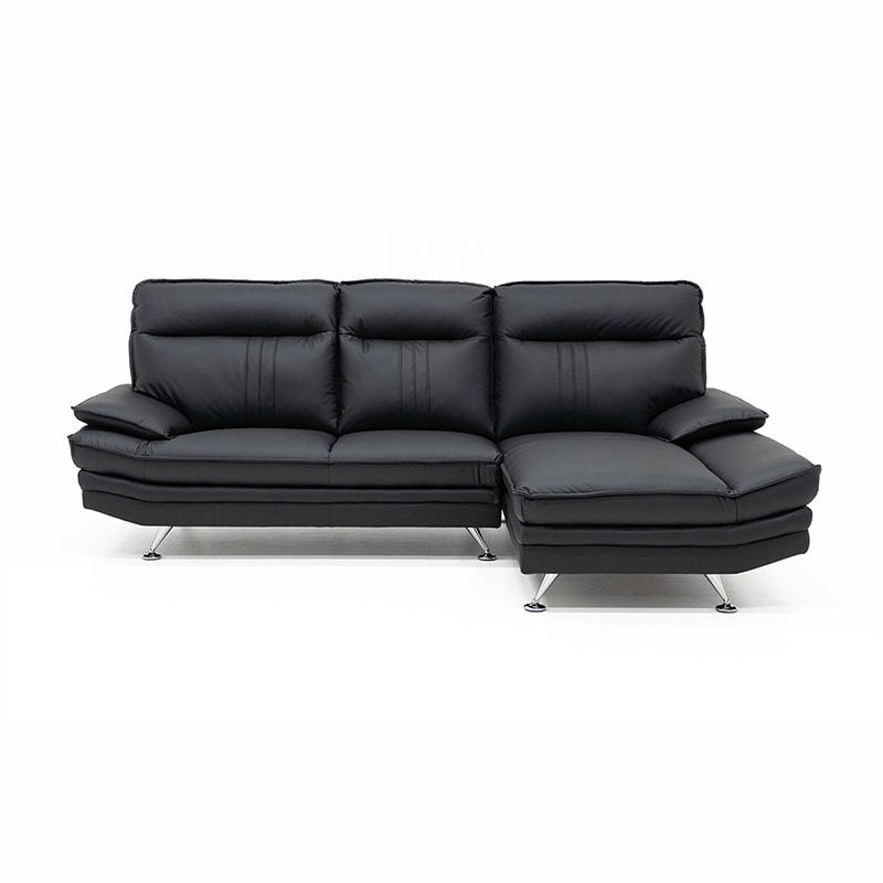 カウチソファ Nビリー REVO高耐久PUレザー【大型商品配送】※カウチの向き選べます。 [2]