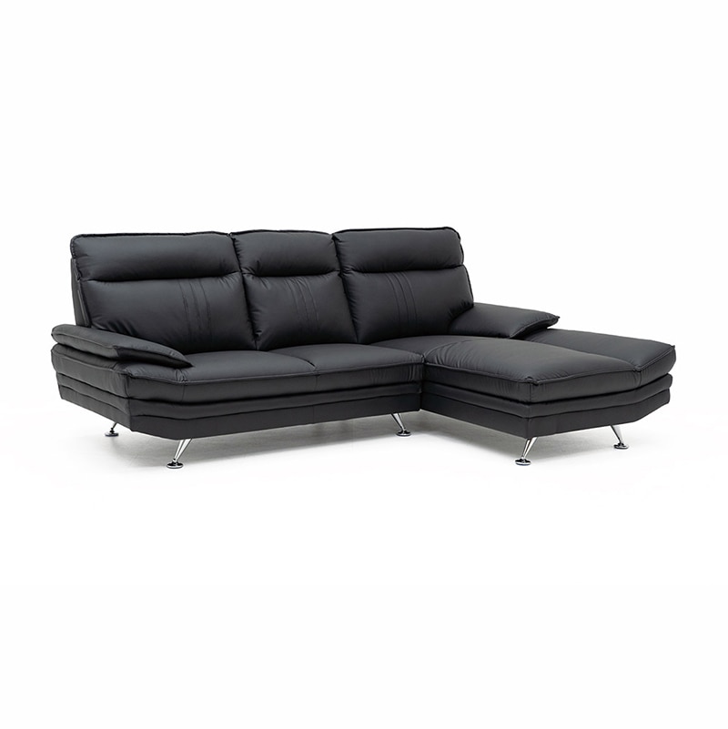 カウチソファ Nビリー REVO高耐久PUレザー【大型商品配送】※カウチの向き選べます。 [4]