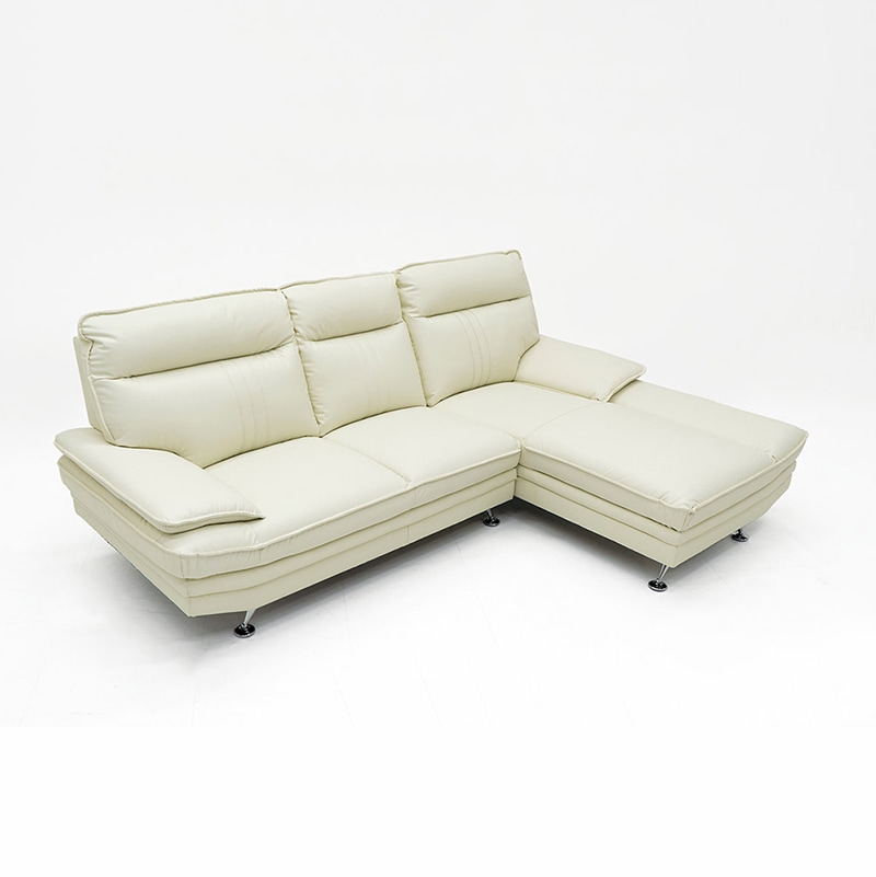 カウチソファ Nビリー REVO高耐久PUレザー【大型商品配送】※カウチの向き選べます。 [5]