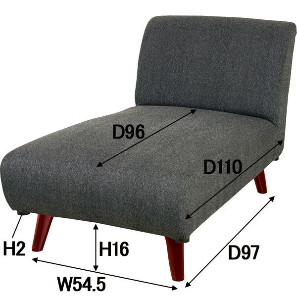 東谷 ネオトマソン カウチ SS-96GY（直送品） [2]