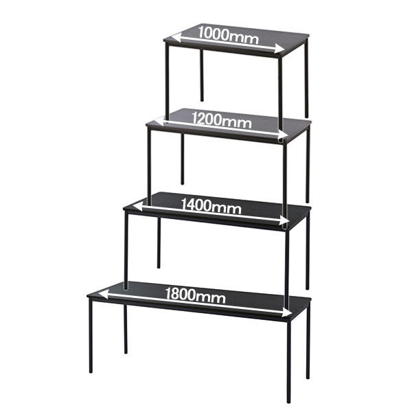 アール・エフ・ヤマカワ ラディーワークテーブル 平机 長方形 ナチュラル 幅1200×奥行700×高さ700mm 1台 テレワークデスク [5]