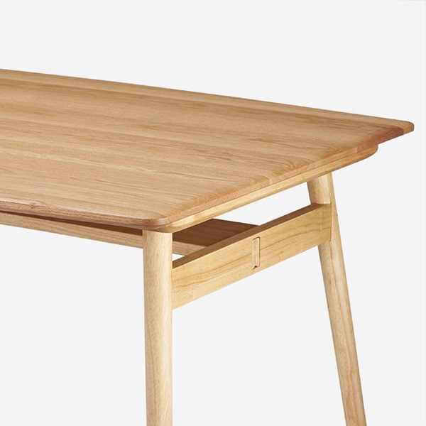 バリタオーダーテーブル W1600 オーク材/ナチュラル [2]