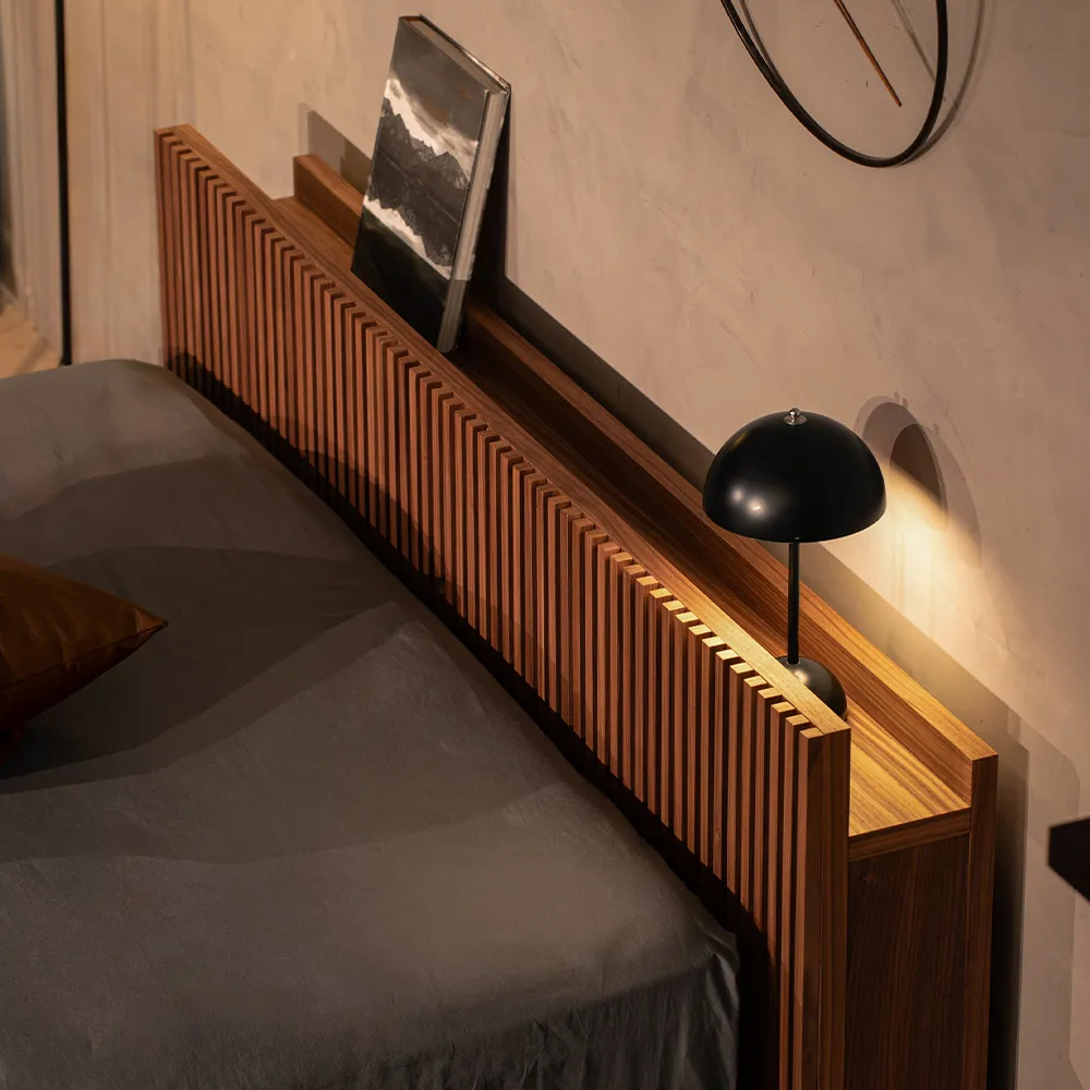 木製ベッドフレーム ダブルサイズ B-09 LUSSY [2]