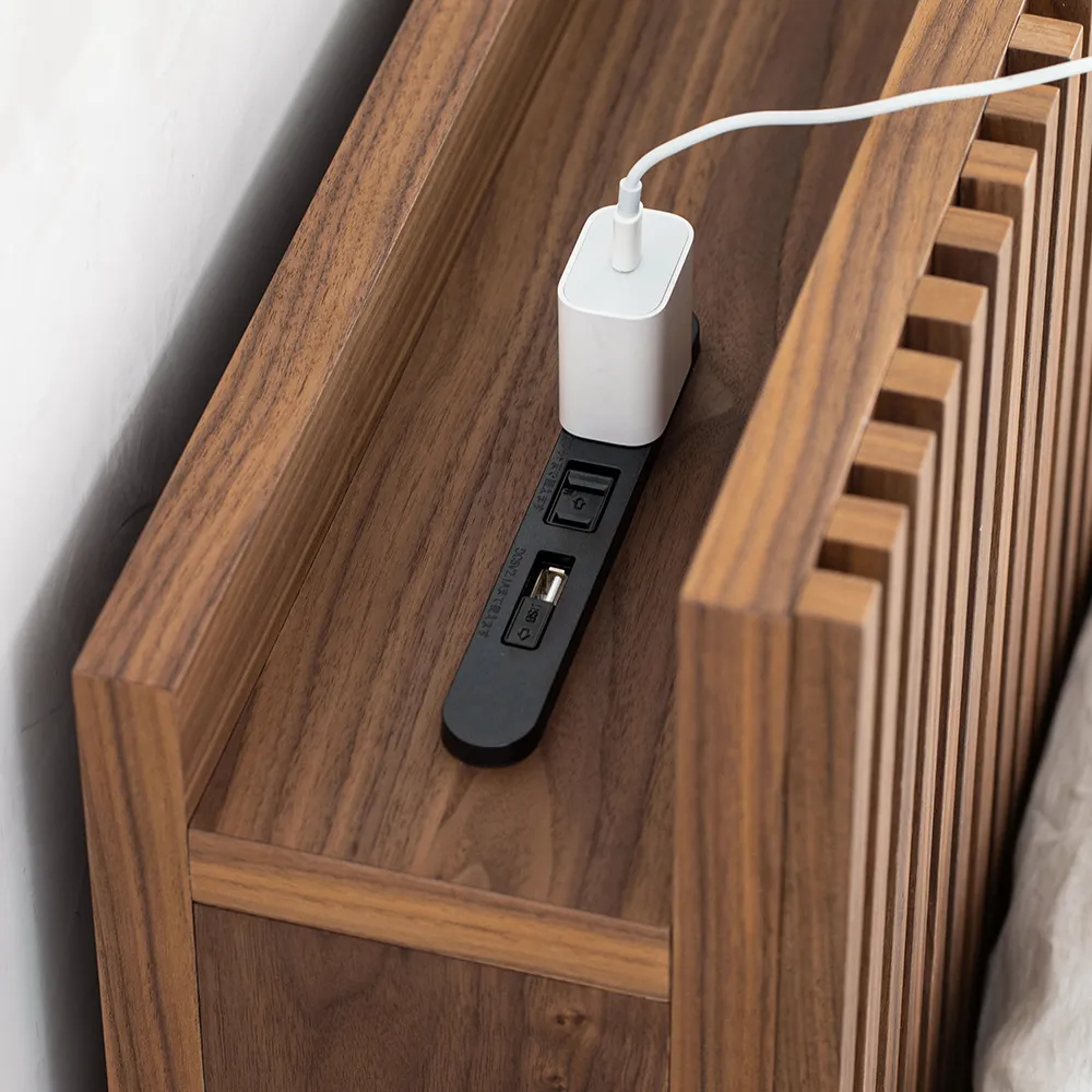 木製ベッドフレーム ダブルサイズ B-09 LUSSY [4]