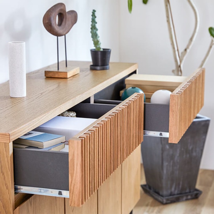 ルーク サイドボード １１０ ナチュラル [3]