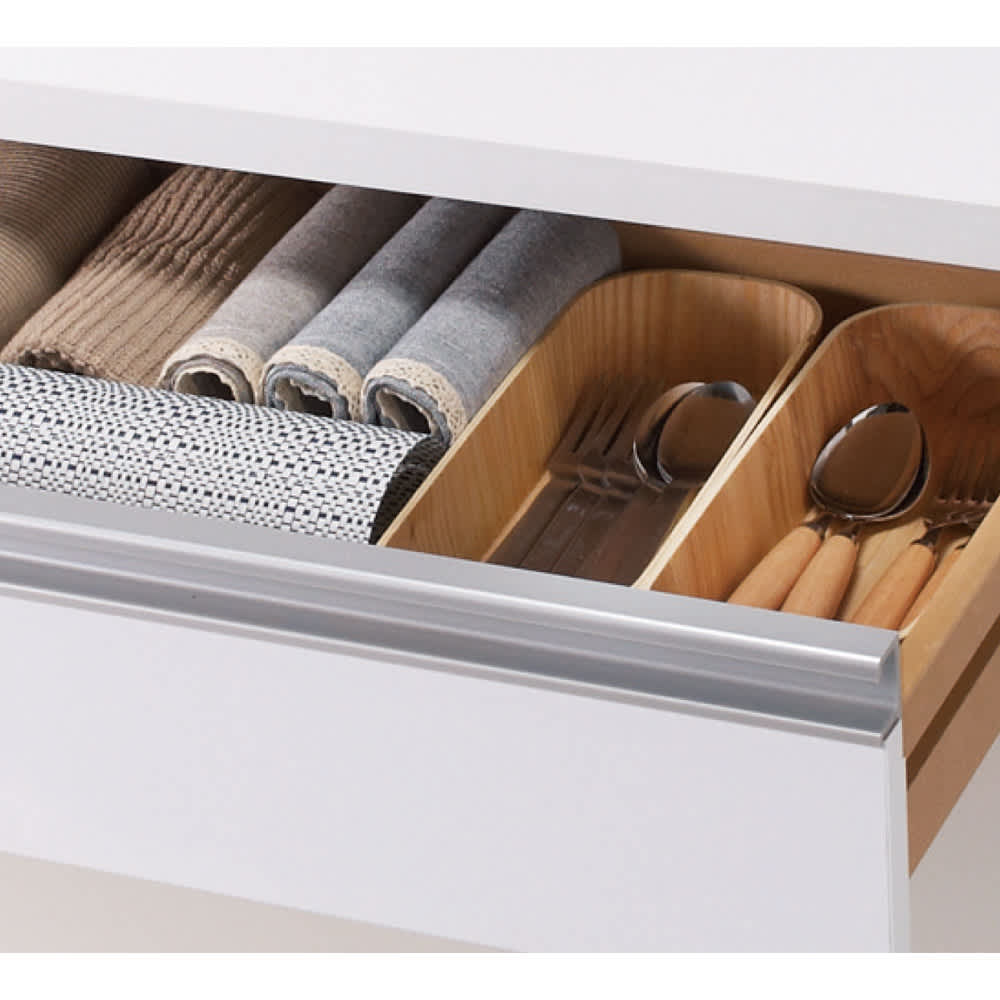 間仕切りキッチンカウンター カウンターデスク 幅65cm [2]