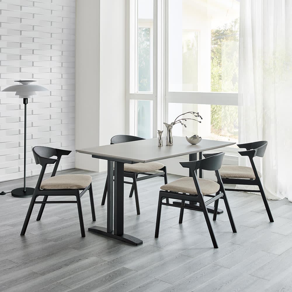 Grigio/グリージオ 長方形ダイニングテーブル 幅135cm