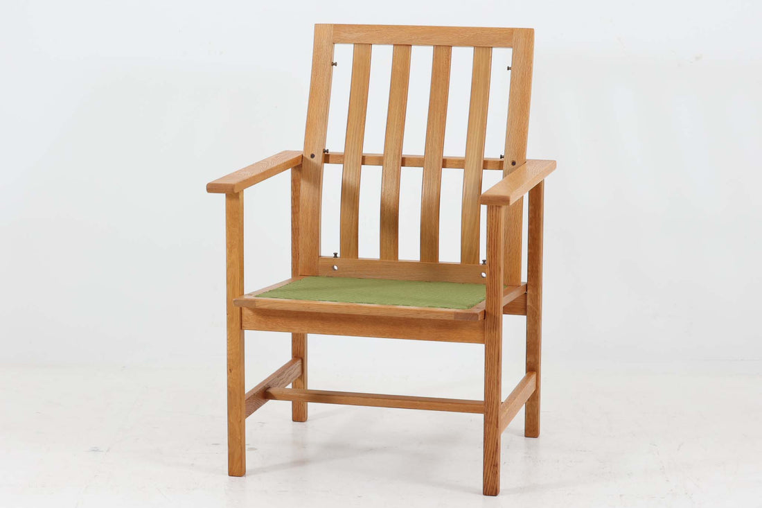 Borge Mogensen(ボーエ・モーエンセン)　Model 2257　イージーチェア/シングルソファ　オーク材　北欧家具ビンテージ/DK17036 [4]