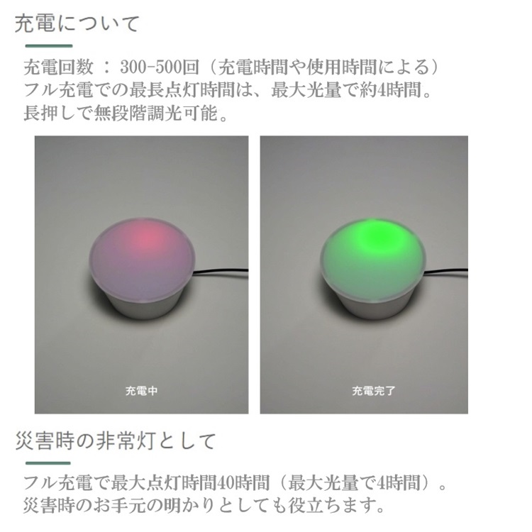 d_LED マグネッコポータブルランプ ブラック [5]