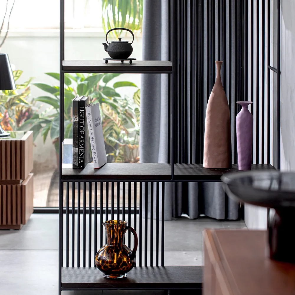 オープンシェルフ 格子タイプ HBC-058SF Bramo [4]