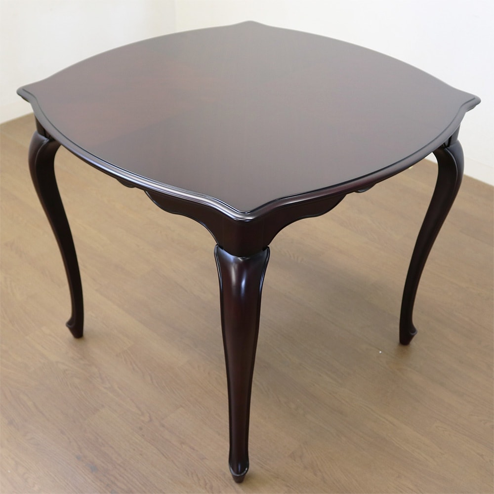 エレガントクラシックダイニングテーブル 85×85cm