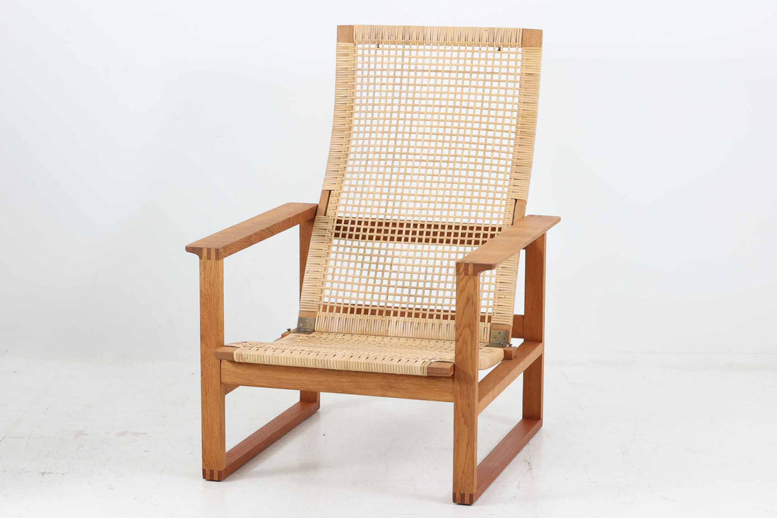 デンマーク製　Borge Mogensen(ボーエ・モーエンセン)　Model 2254　ハイバックチェア　北欧家具ビンテージ [4]