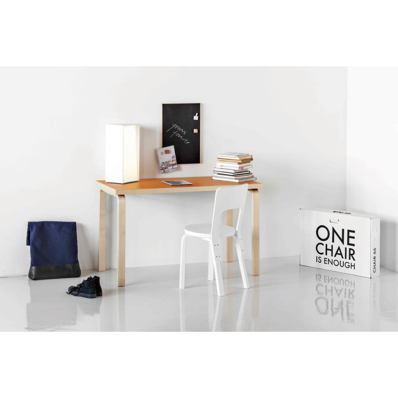 チェア 66 / ホワイト ラッカー / SH43.5 cm / L - レッグ / アルヴァ・アアルト / Chair 66 / Artek（アルテック）/ 正規販売店 [2]