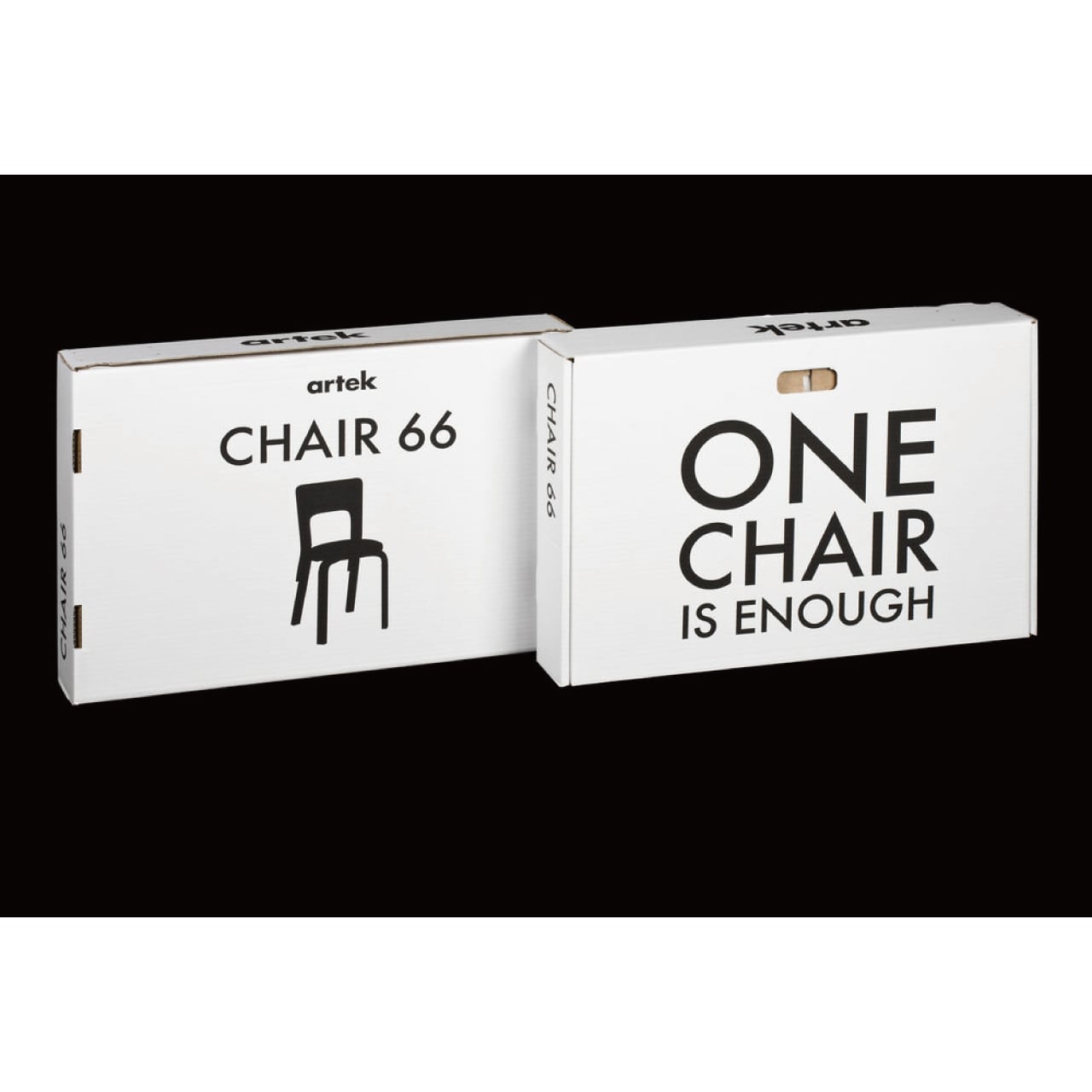 チェア 66 / ブラック ラッカー / SH43.5 cm / L - レッグ / アルヴァ・アアルト / Chair 66 / Artek（アルテック）/ 正規販売店 [2]