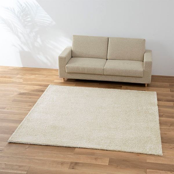 セレクトオーダーラグ スクエア 無地15 200×200cm ガーデン [2]