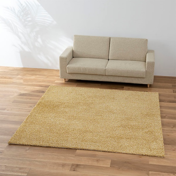 セレクトオーダーラグ スクエア 無地15 200×200cm ガーデン [4]