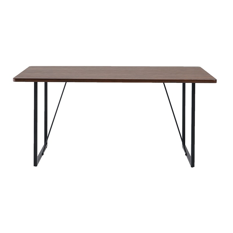 ダイニングテーブル（if NEST）SAMANTHA NEO2 135～180TOP WN+アイアンSQ BK※4サイズ有【大型商品配送】 [2]