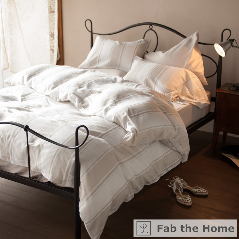 Fab the Home ファブザホーム 掛け布団カバー/シックストライプ【Chic stripe】 [3]