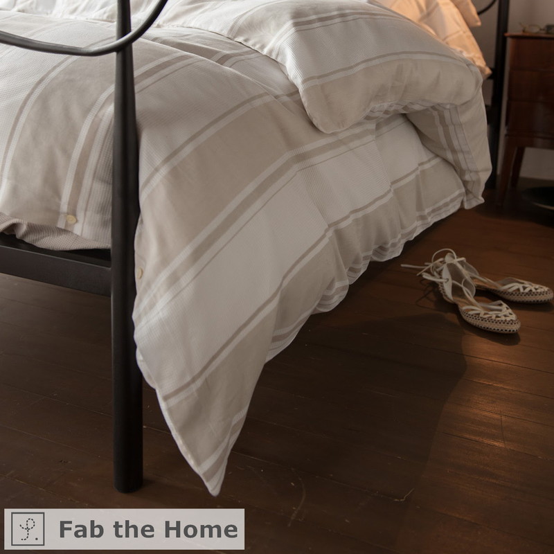 Fab the Home ファブザホーム 掛け布団カバー/シックストライプ【Chic stripe】 [5]